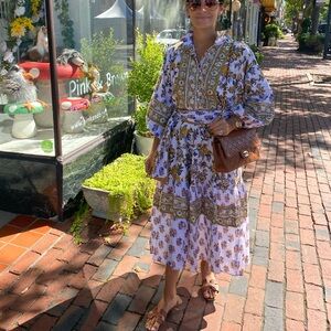 Sue sartor belted dress